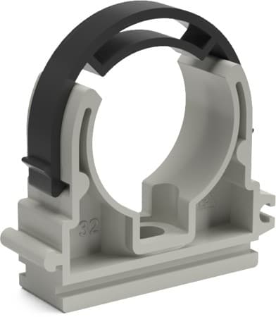Chuděj Objímka PPR jednoduchá, příchytka, s třmenem 110mm