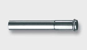Albertoni Trubka s hrdlem prodlužovací chrom, odpad 32mm, délka 130mm, odtoková sifonová přímá